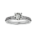 Emmanuella Single Solitaire Ring