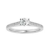 Trinity Diamond Solitaire Ring