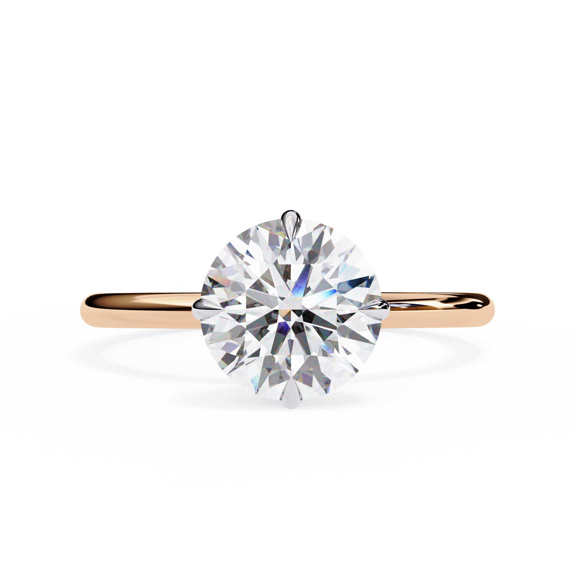 Eleanor Diamond Solitaire Ring