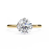 Eleanor Diamond Solitaire Ring