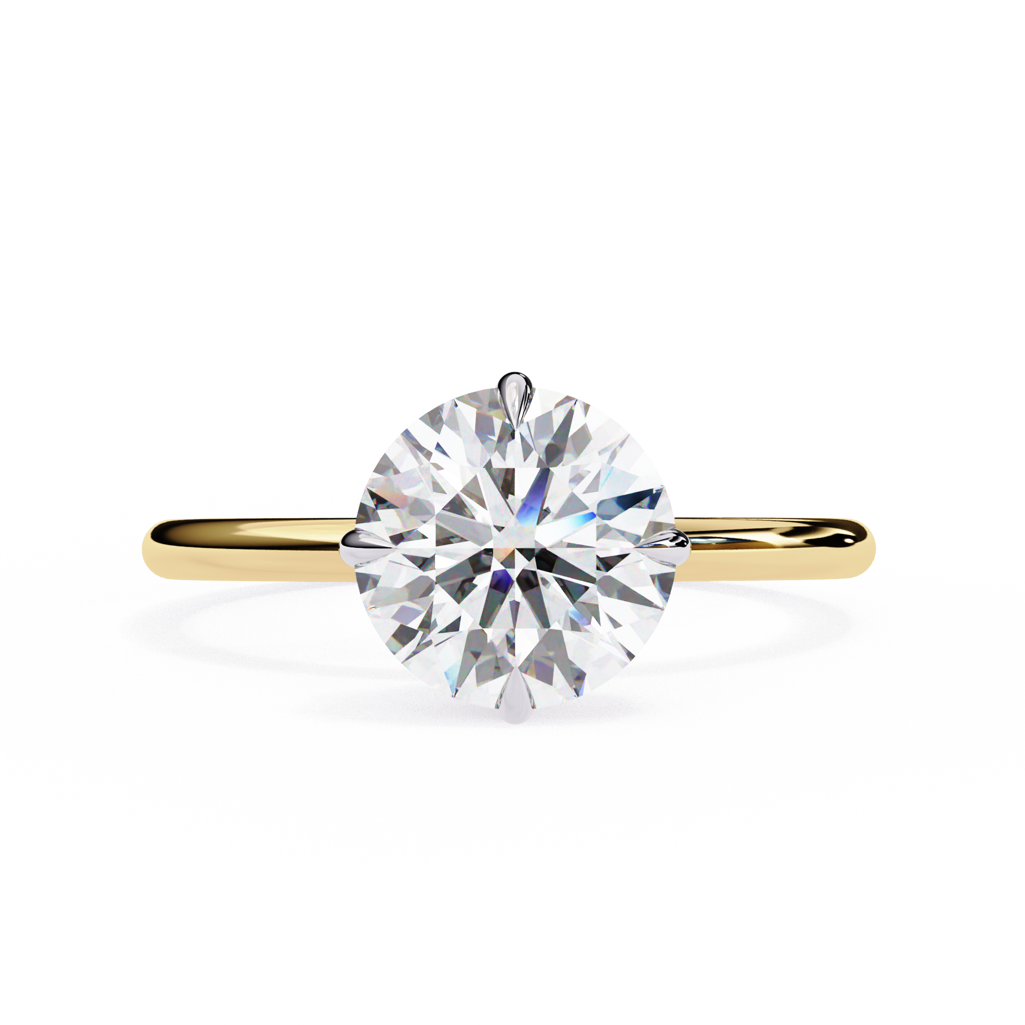 Eleanor Diamond Solitaire Ring