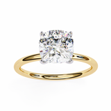 Donatella Diamond Solitaire Ring