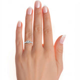 Annabelle Diamond Three Stone Ring