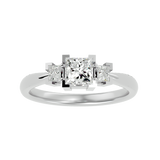 Annabelle Diamond Three Stone Ring