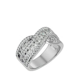 Rosa Solitaire Ladies Ring