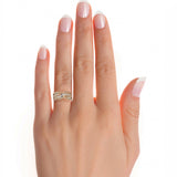 Rosa Solitaire Ladies Ring