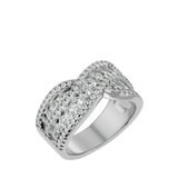 Rosa Solitaire Ladies Ring