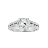 Delilah Diamond Halo Ring