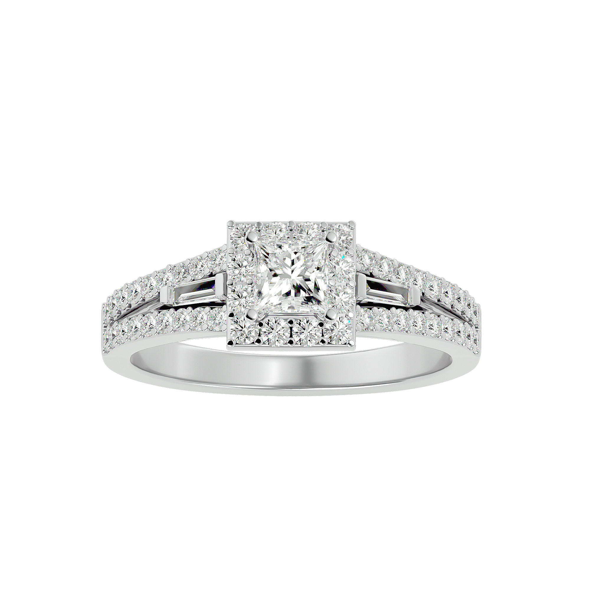 Delilah Diamond Halo Ring