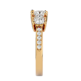 Coco Diamond Three Stone Ring