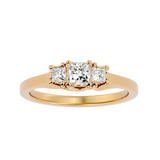 Frederica Diamond  Three Stone Ring