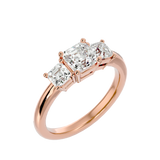 Elora Diamond Three Stone Ring