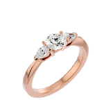 Allegra Diamond Three Stone Ring