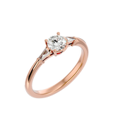 Penelope Diamond Three Stone Ring