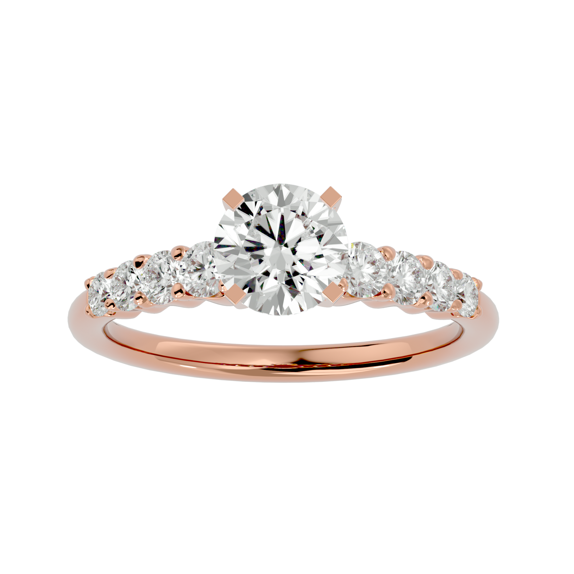 Meredith Diamond Solitaire Ring