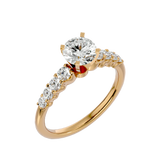 Meredith Diamond Solitaire Ring