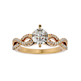 Ace Diamond Solitaire Ring