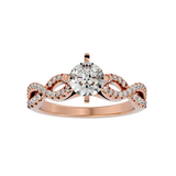 Ace Diamond Solitaire Ring