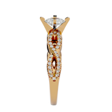 Ace Diamond Solitaire Ring