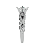 Ace Diamond Solitaire Ring