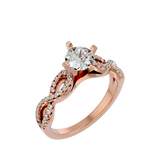 Ace Diamond Solitaire Ring