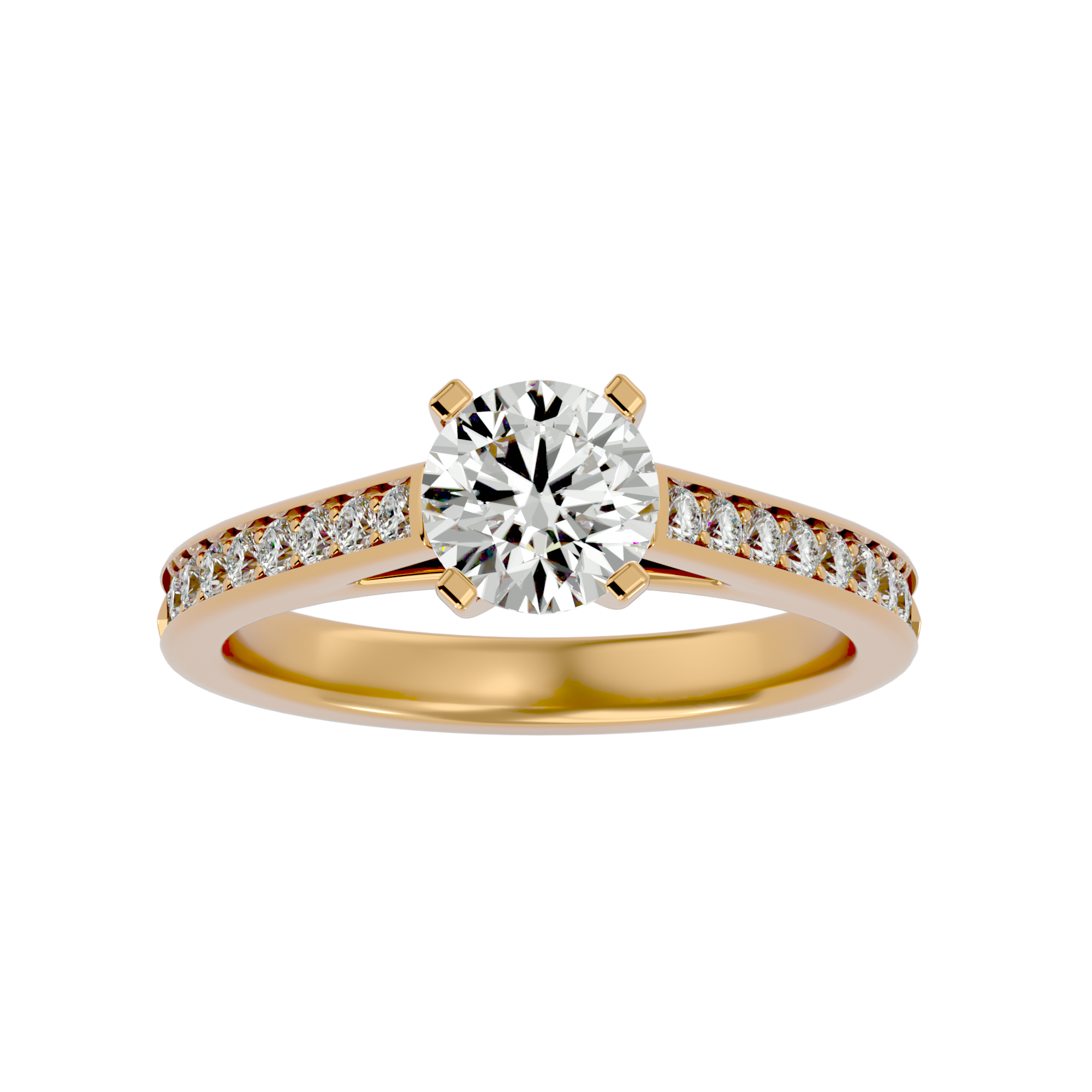 Elliot Diamond Solitaire Ring