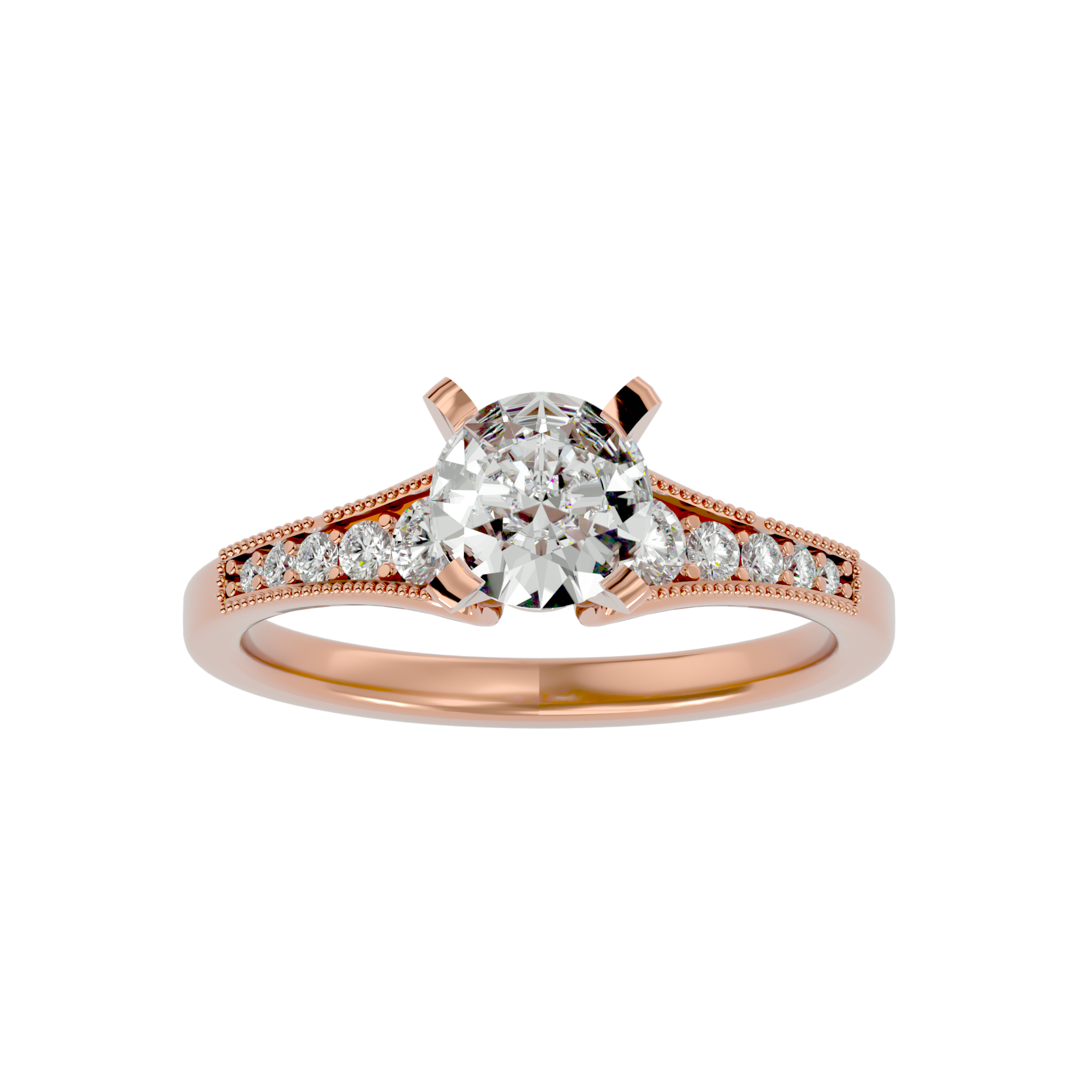 Luciana Diamond Solitaire Ring