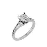 Luciana Diamond Solitaire Ring