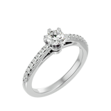 Louisa Diamond Solitaire Ring