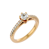 Louisa Diamond Solitaire Ring