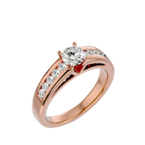 Celia Diamond Solitaire Ring