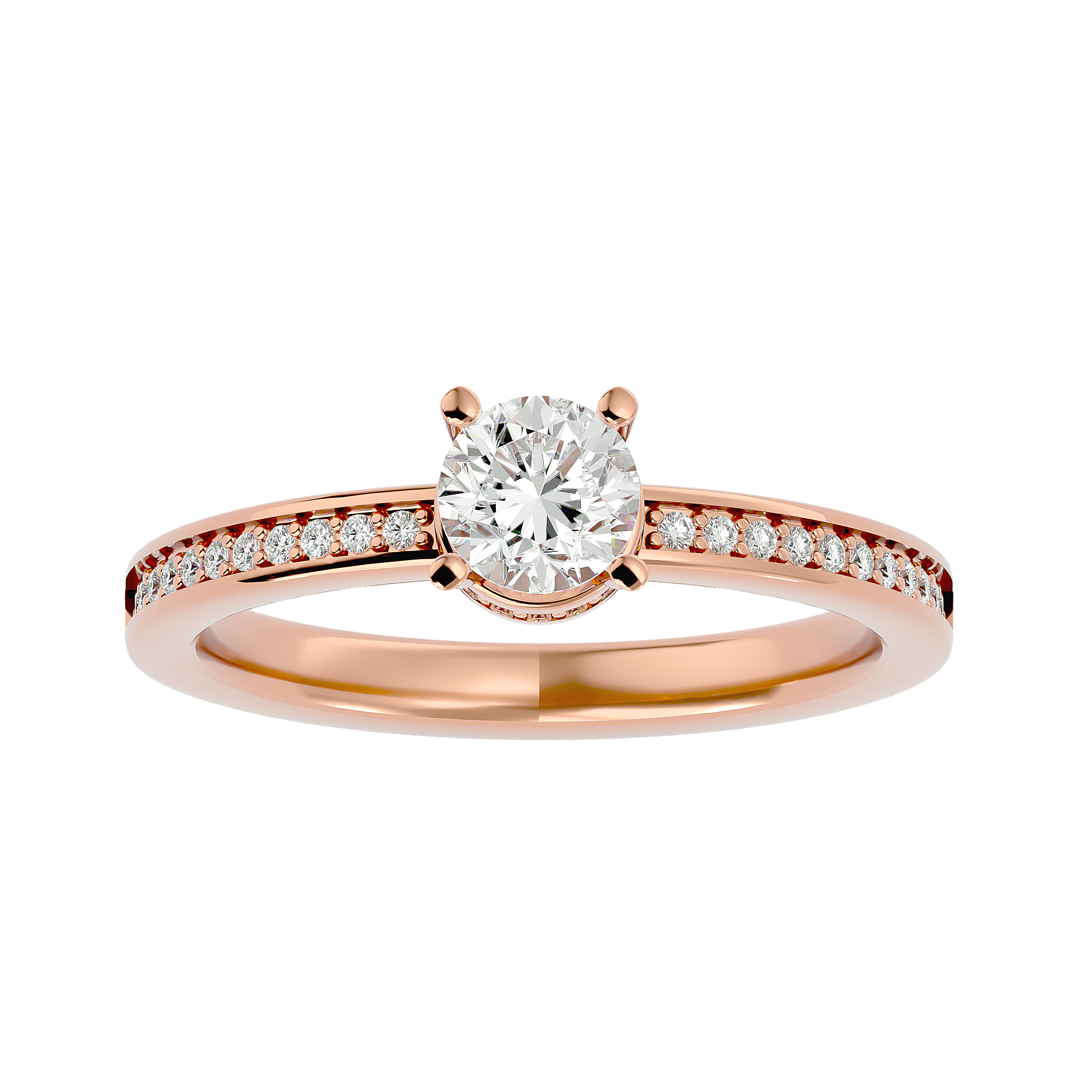 Edna Diamond Solitaire Ring