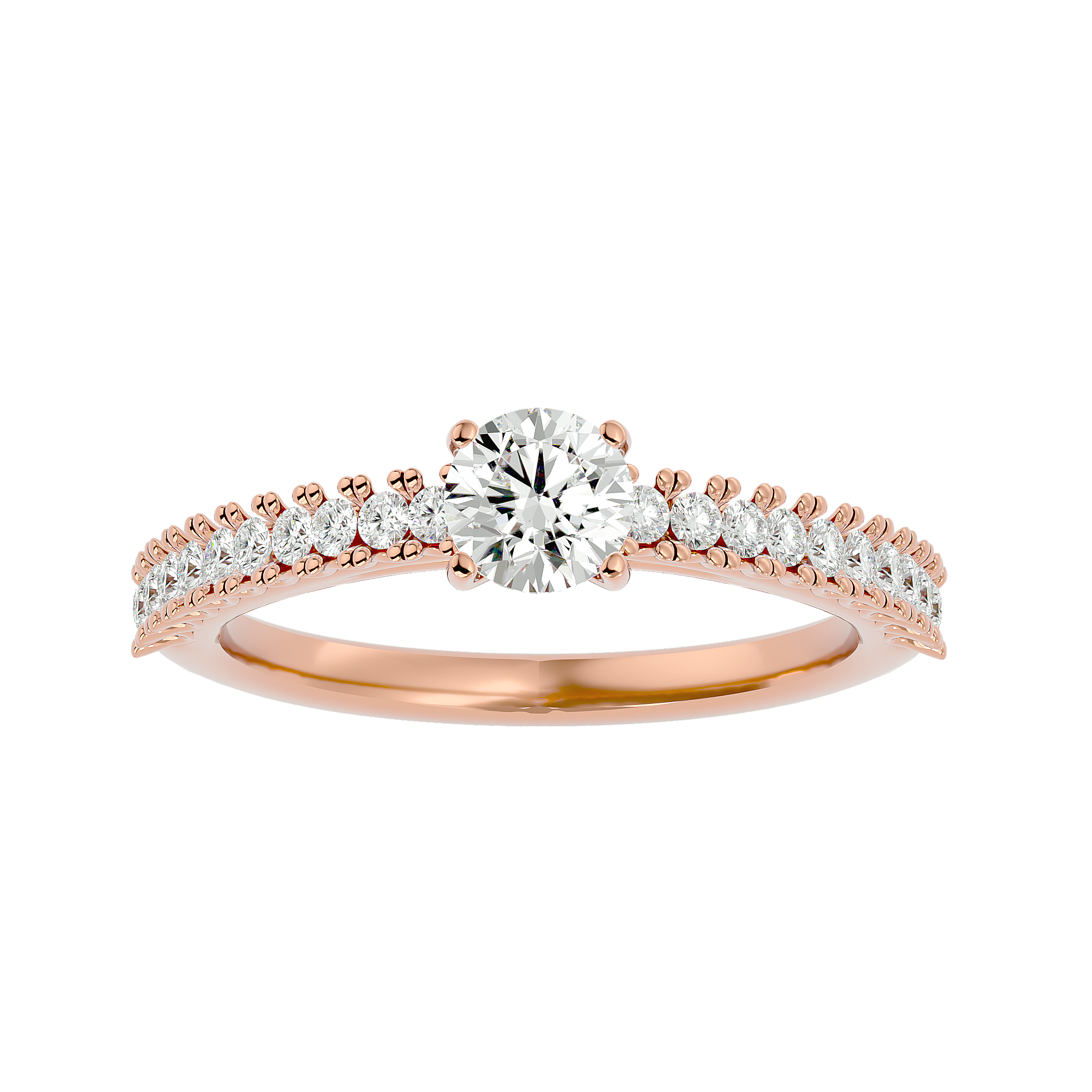 Jolie Diamond Solitaire Ring