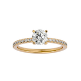Jemima Diamond Solitaire Ring