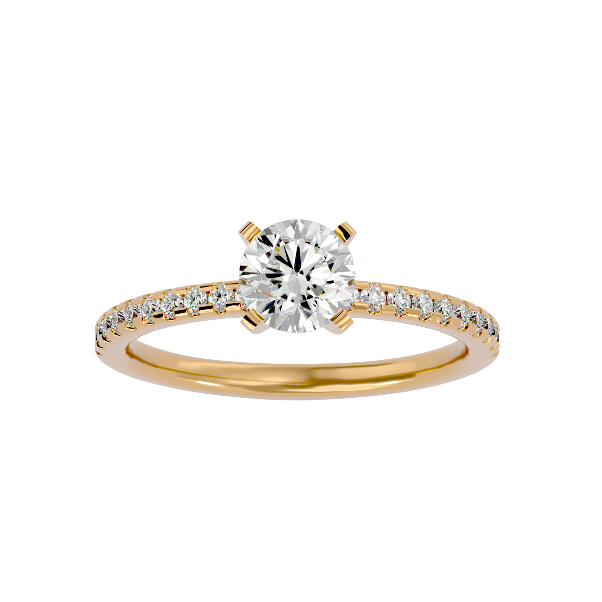 Jemima Diamond Solitaire Ring