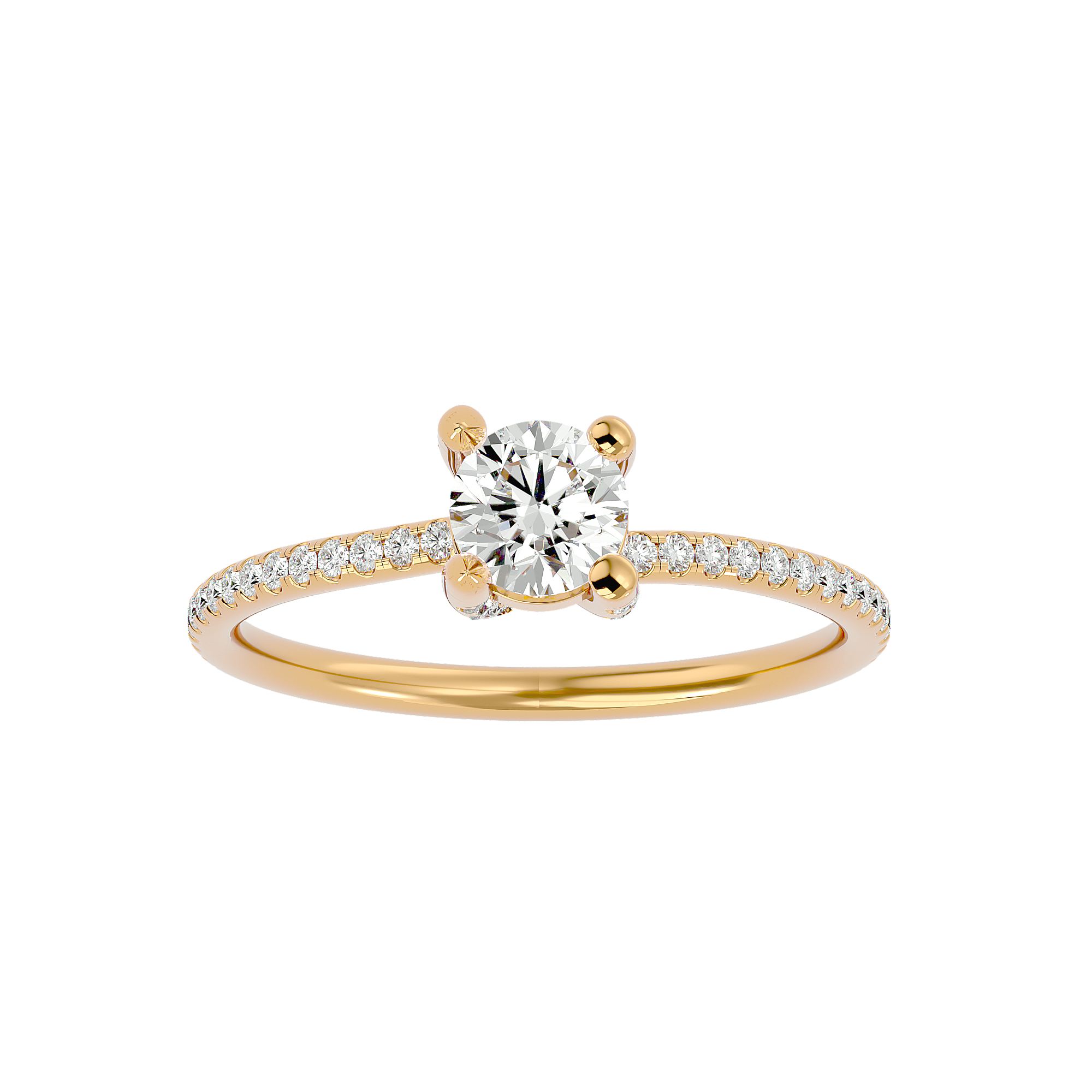 Karine Diamond Solitaire Ring