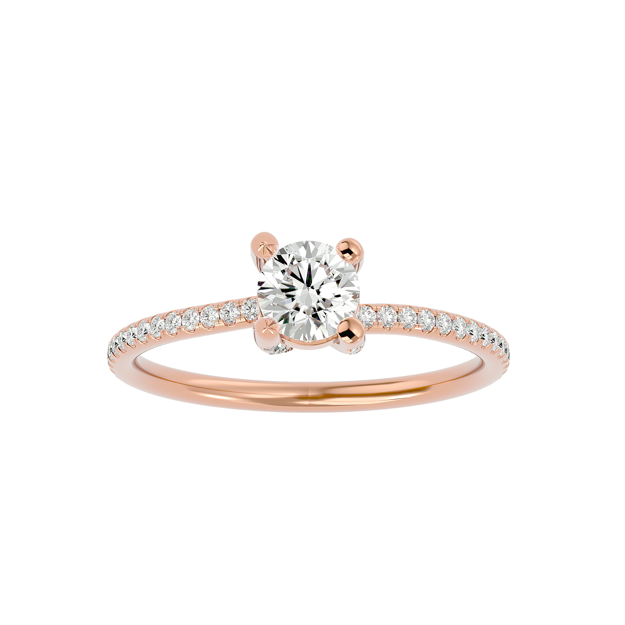 Karine Diamond Solitaire Ring