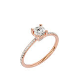 Karine Diamond Solitaire Ring