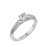 Janet Diamond Solitaire Ring