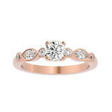 Juliet Diamond Solitaire Ring