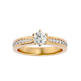 Cassie Diamond Solitaire Ring