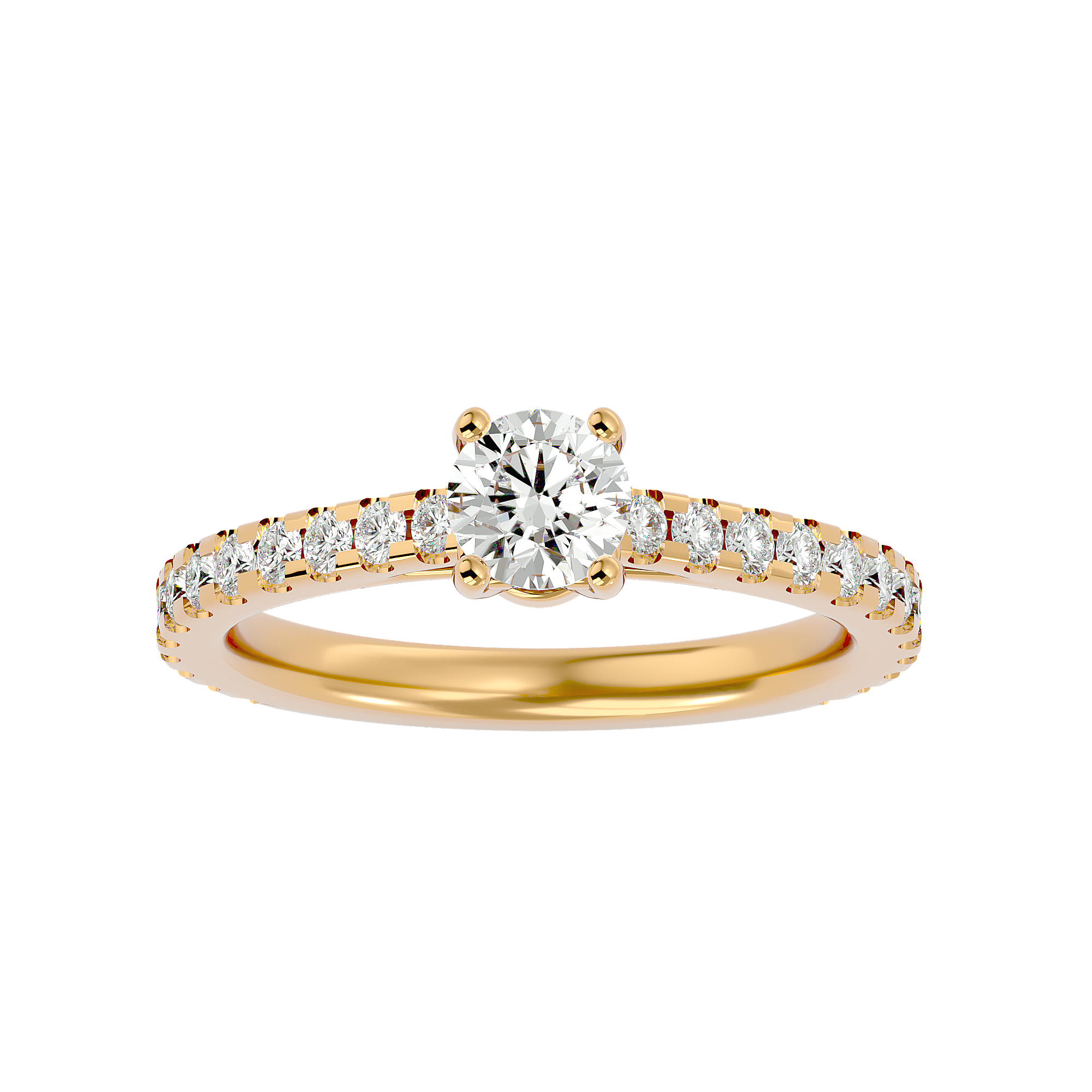 Cosmia Diamond Solitaire Ring