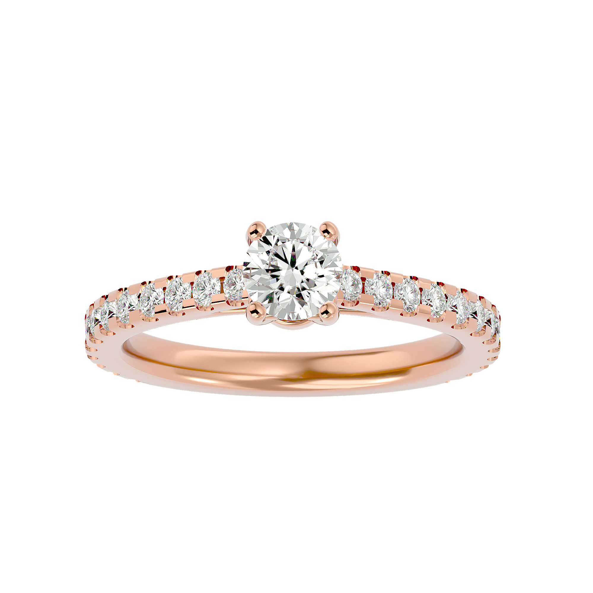 Cosmia Diamond Solitaire Ring