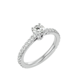 Cosmia Diamond Solitaire Ring