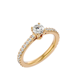 Cosmia Diamond Solitaire Ring