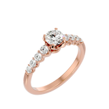 Hermione Diamond Solitaire Ring