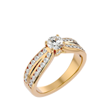 Gaia Diamond Solitaire Ring