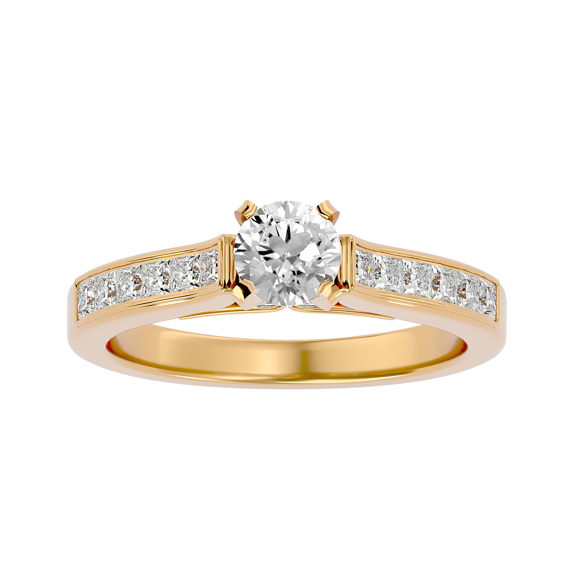 Ariel Diamond Solitaire Ring