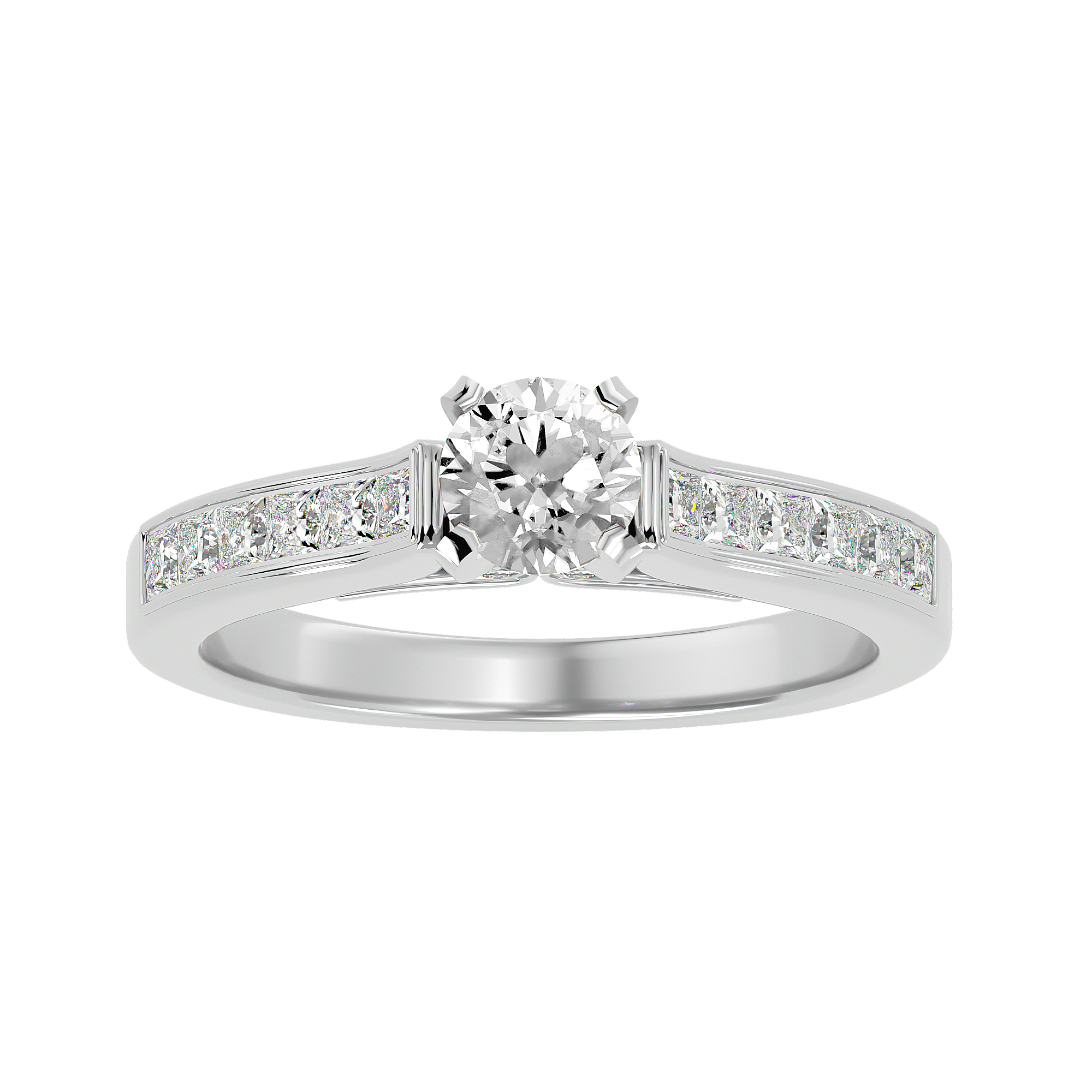 Ariel Diamond Solitaire Ring