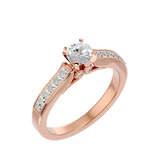 Ariel Diamond Solitaire Ring